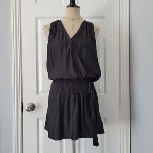 Ramy Brook Lux Twill Kora Dress in Black